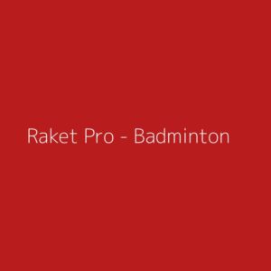 Raket Pro - Badminton