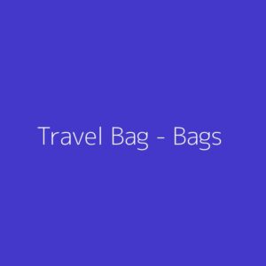 Travel Bag - Bags