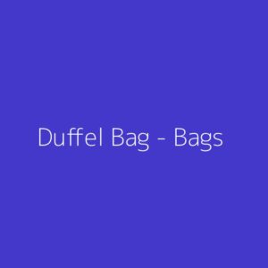Duffel Bag - Bags